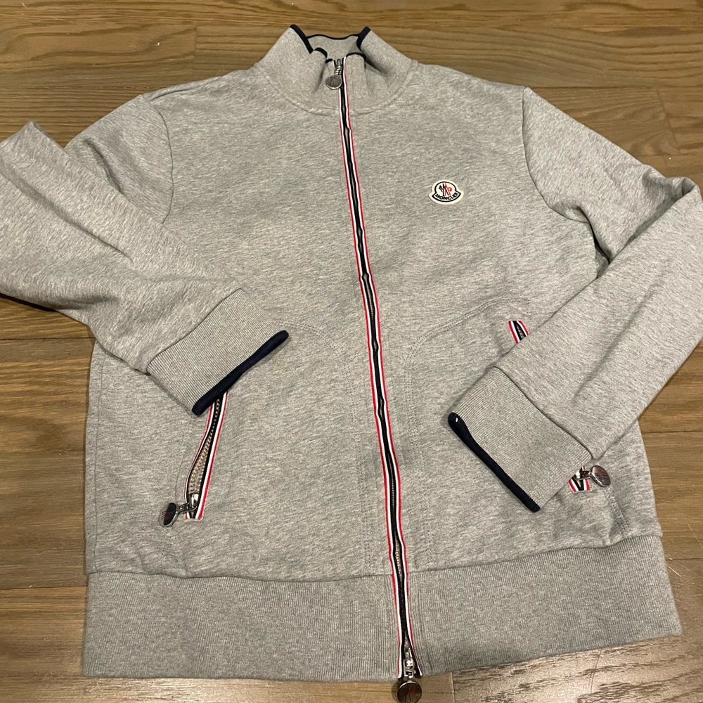 Moncler full zip sweatshirt